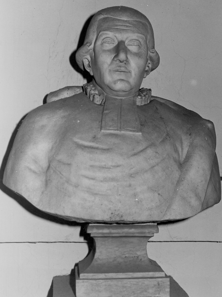 busto ritratto di Bonaventura Roffredo (busto, opera isolata) di Ferrero Luigi (secondo quarto sec. XIX)