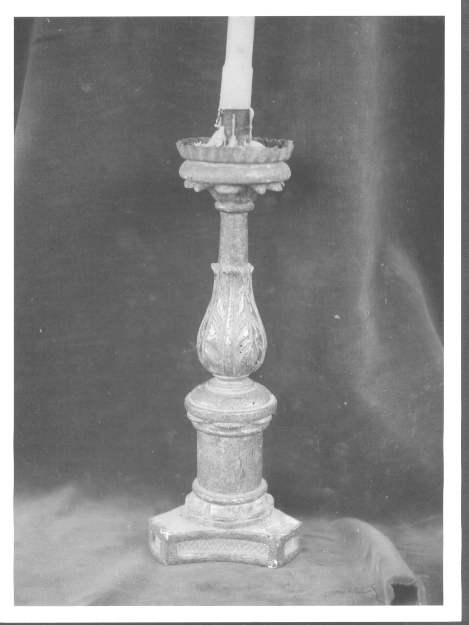 candeliere, coppia - bottega piemontese (ultimo quarto sec. XVIII)