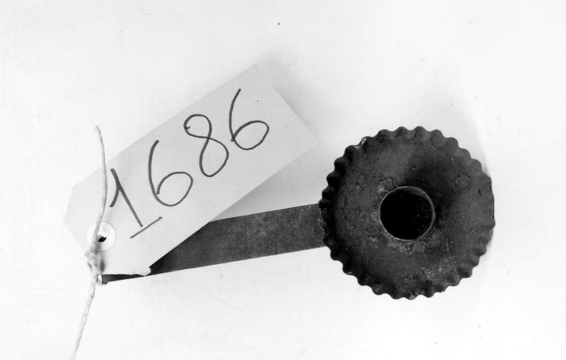 palmatoria, opera isolata - bottega piemontese (prima metà sec. XIX)