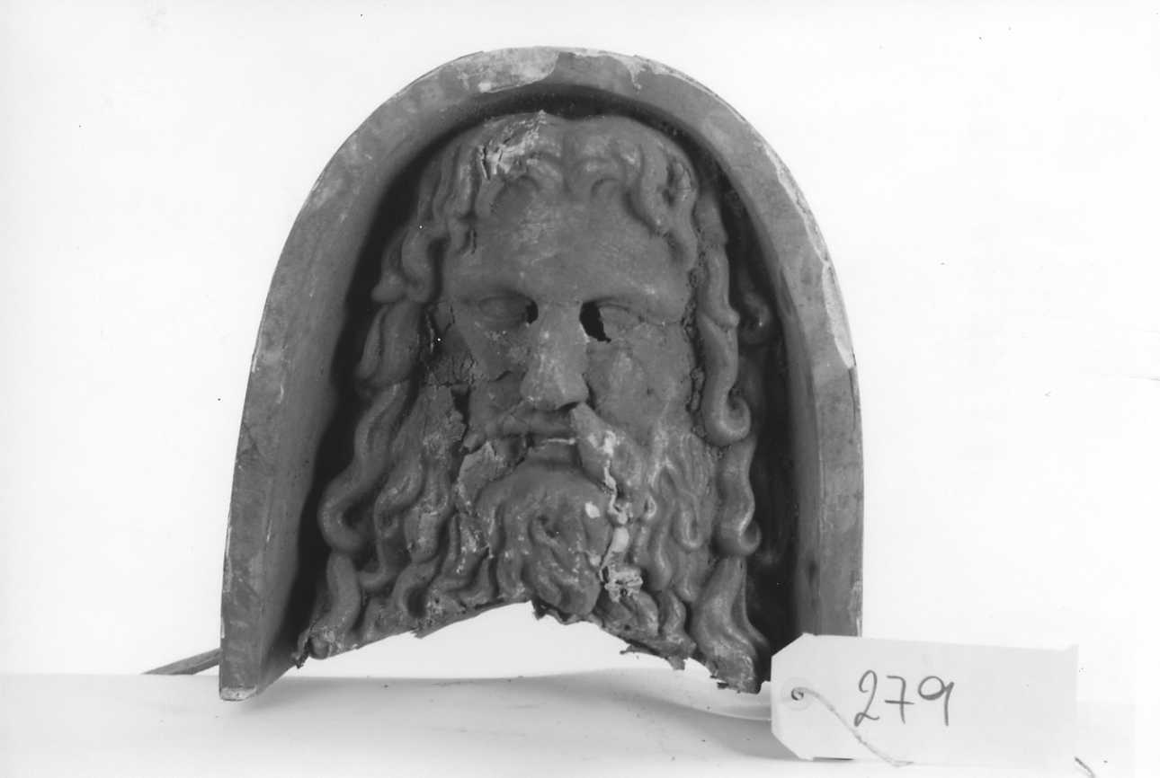 volto di Cristo (decorazione plastica, serie) di Palagi Pelagio (sec. XIX)