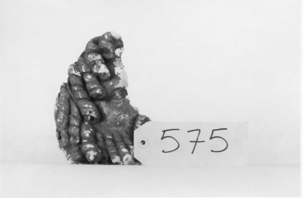 volto di Cristo (decorazione plastica, frammento) di Palagi Pelagio (sec. XIX)