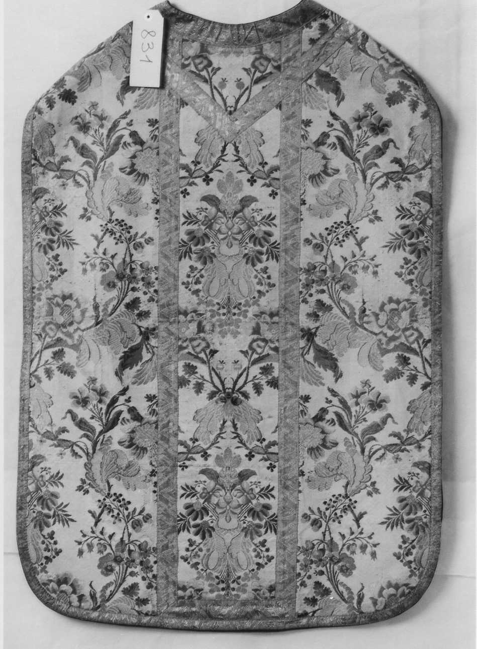 motivi decorativi vegetali (pianeta, opera isolata) - manifattura italiana (seconda metà sec. XIX)