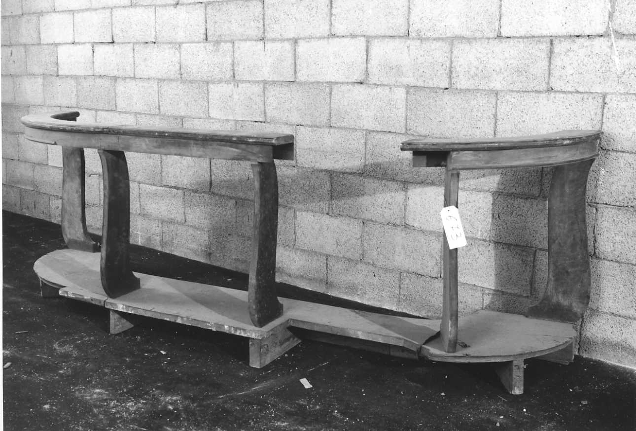 inginocchiatoio, opera isolata - bottega piemontese (prima metà sec. XIX)