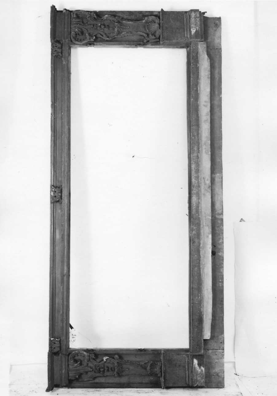 cornice architettonica, opera isolata - bottega piemontese (sec. XVIII)