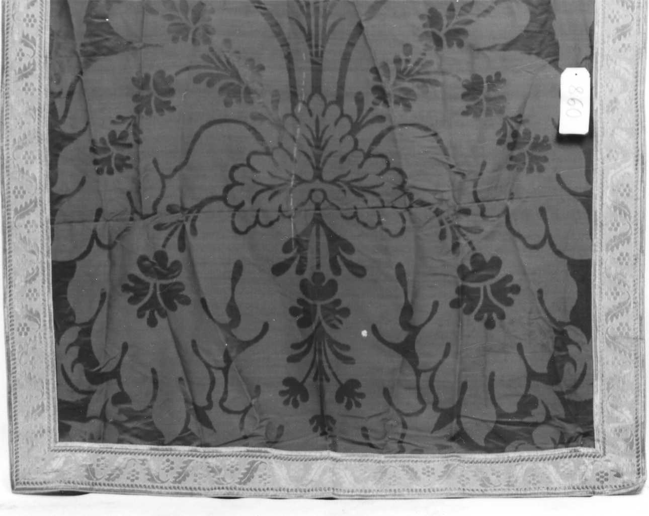 parato, elemento d'insieme - manifattura italiana (ultimo quarto sec. XIX)