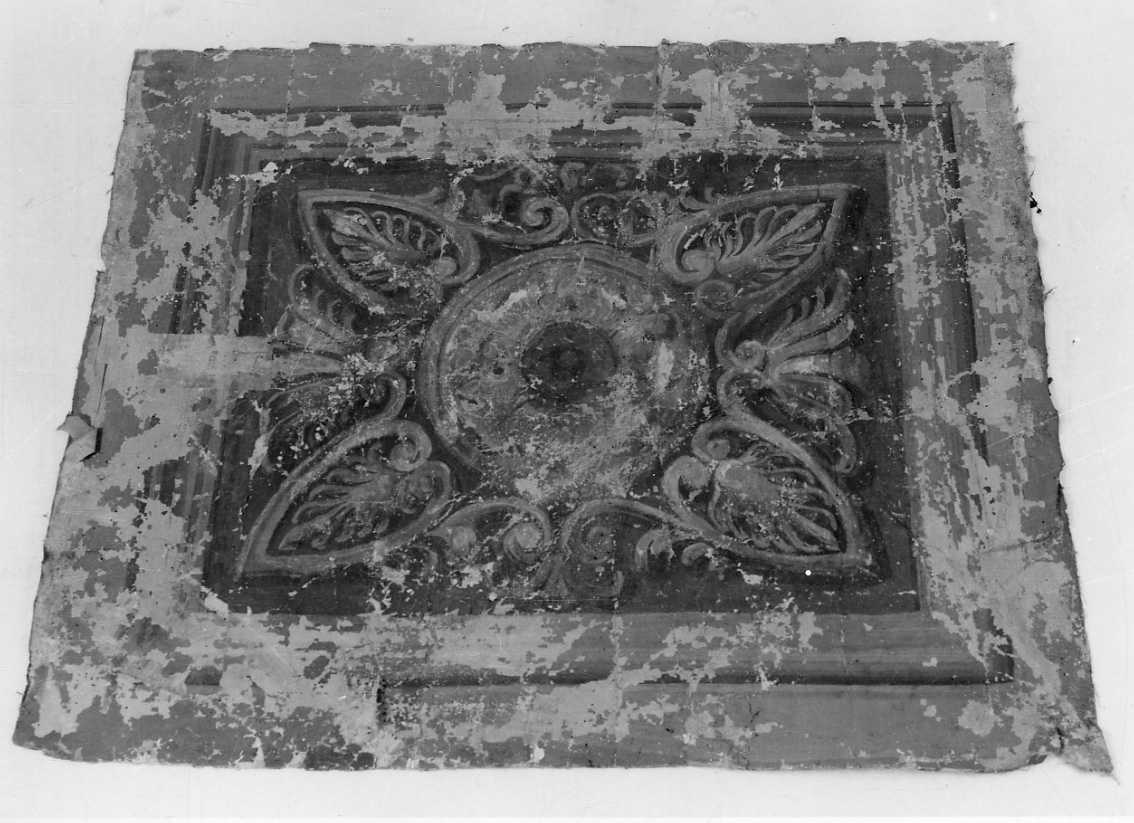 motivi decorativi vegetali a palmette (decorazione pittorica, serie) di Palagi Pelagio (sec. XIX)