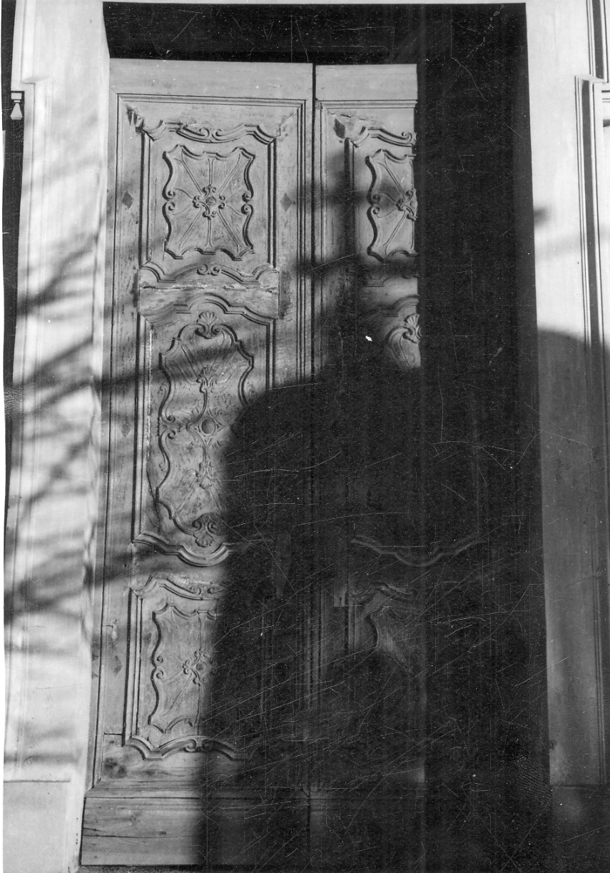 porta - a due battenti, opera isolata - ambito vercellese (sec. XVIII)