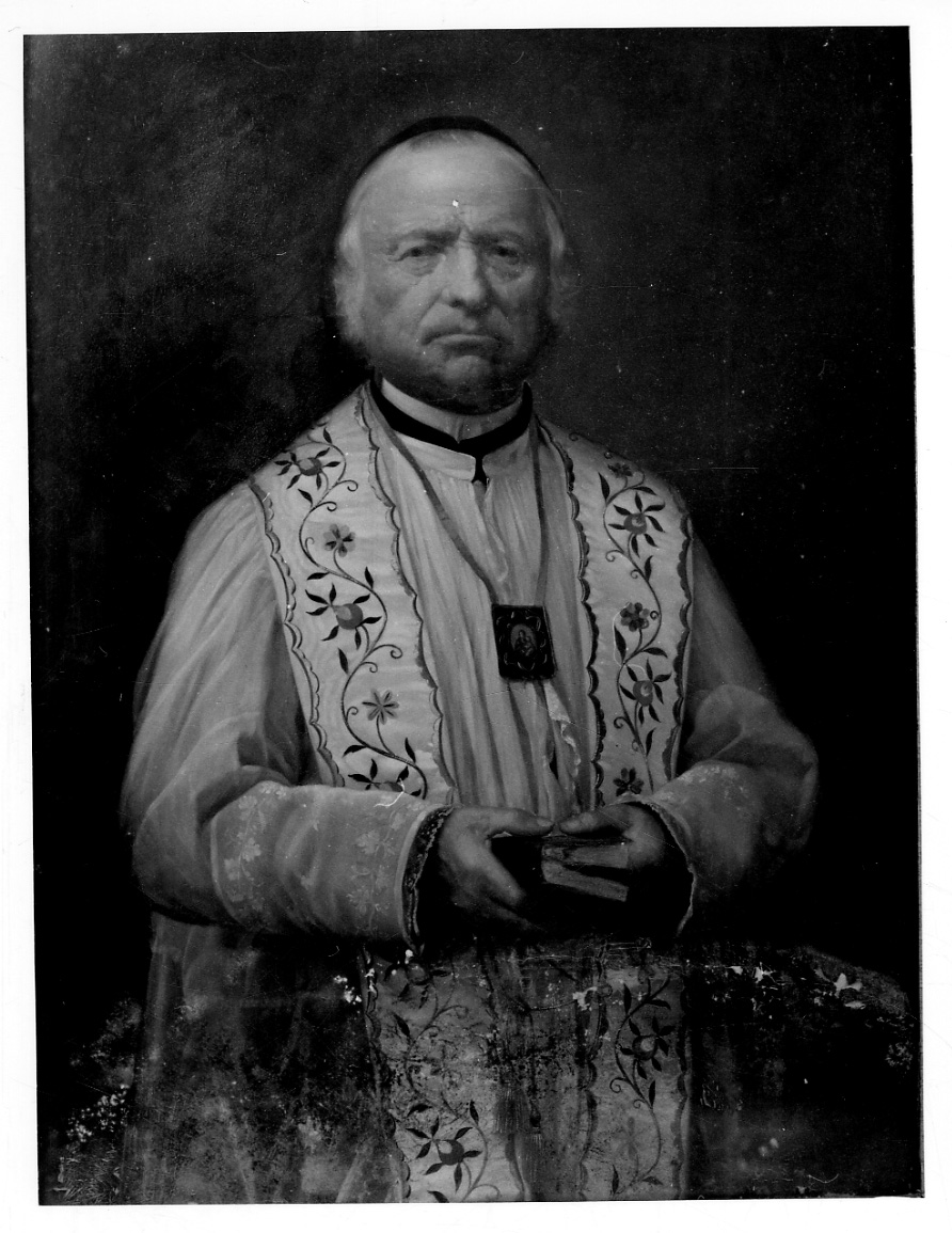 ritratto di Jean Baptiste Valleret (dipinto, opera isolata) - ambito piemontese (sec. XIX)