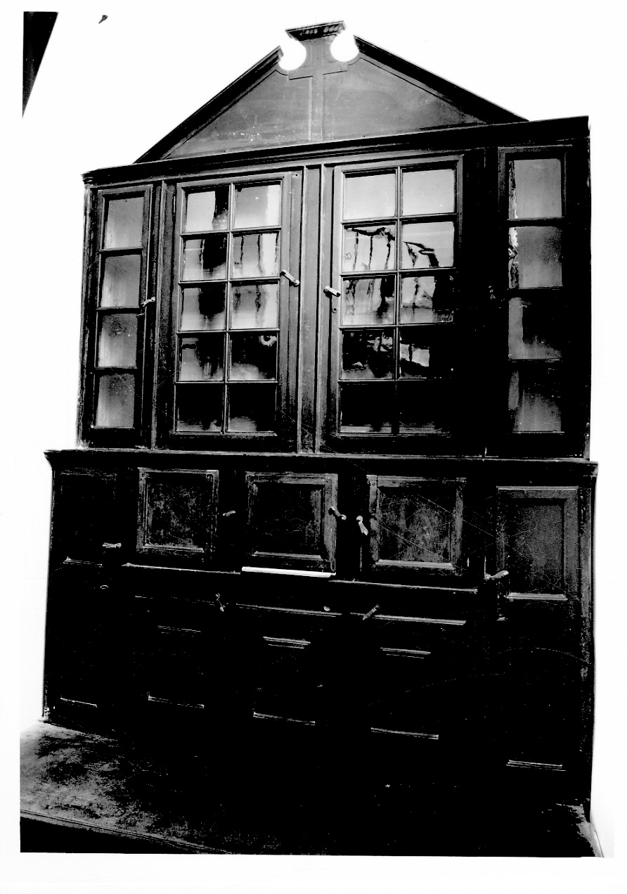 libreria, opera isolata - bottega piemontese (sec. XIX)