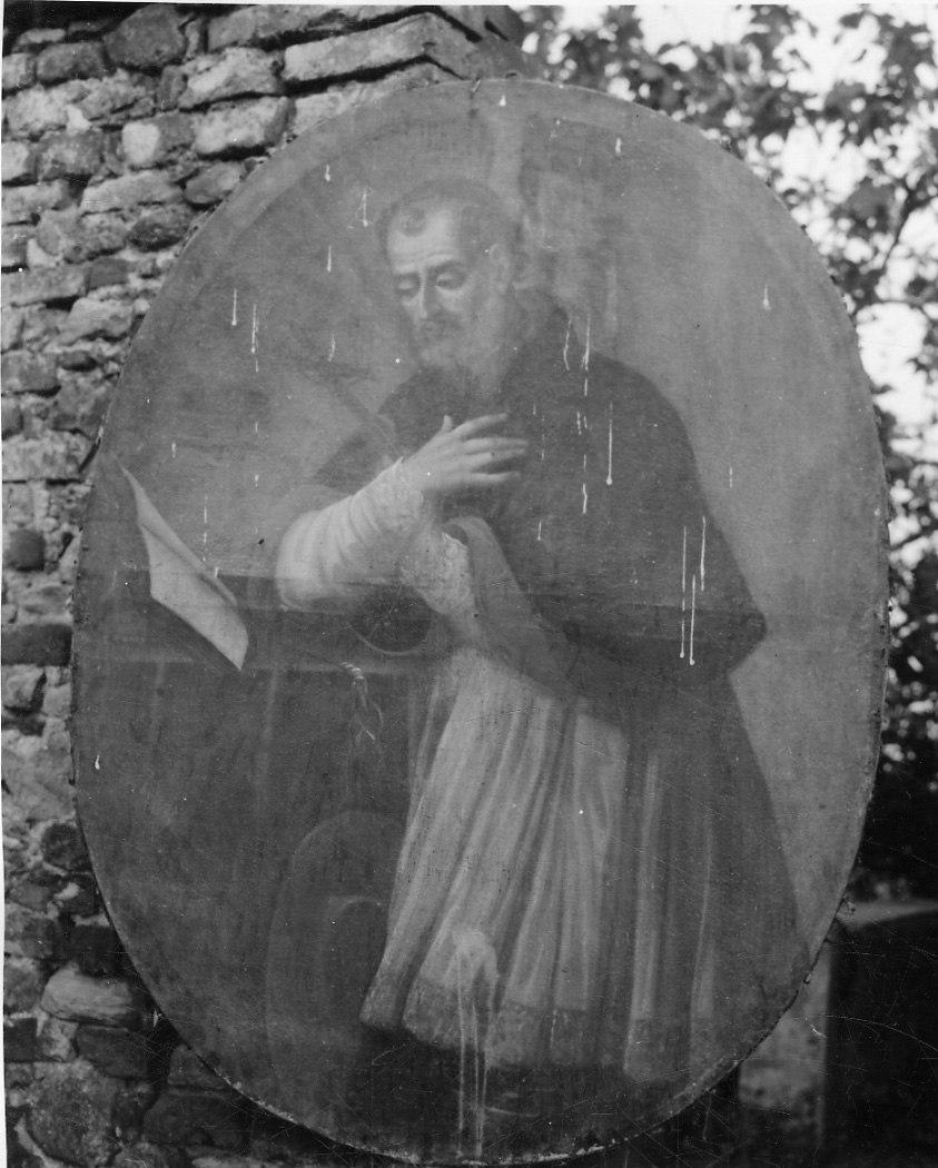 San Girolamo penitente nello studio (dipinto, opera isolata) - ambito casalese (fine sec. XVII)