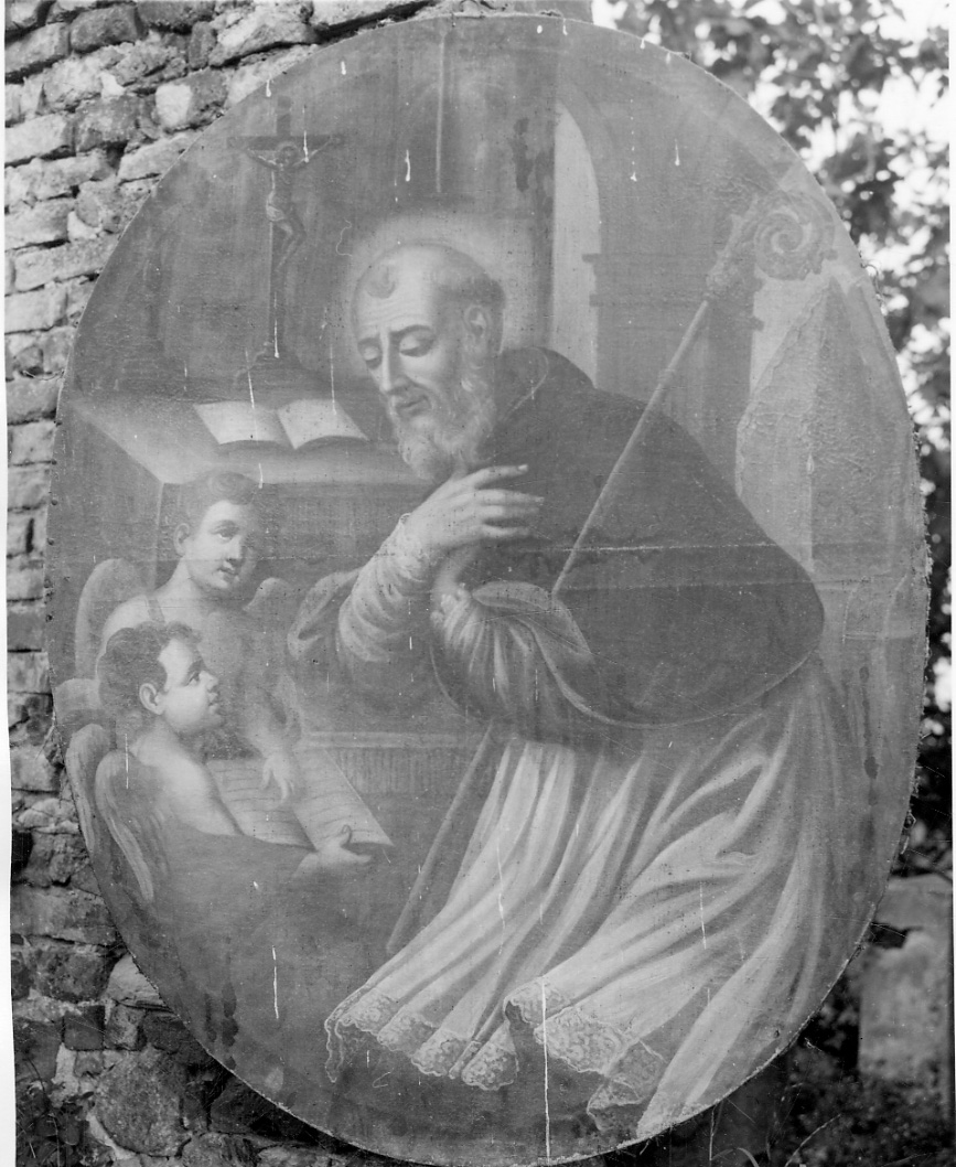 San Grato (dipinto, opera isolata) - ambito casalese (fine sec. XVII)
