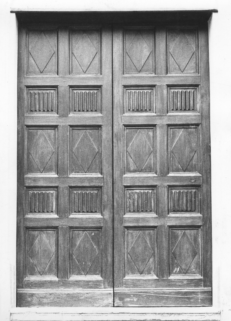 porta, opera isolata di Romersica Giacomo (sec. XIX)