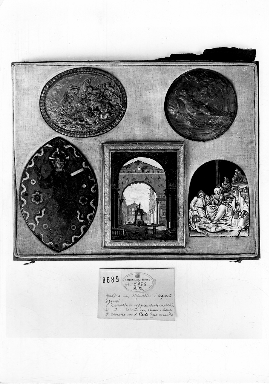 cassetta, opera isolata - produzione piemontese (ultimo quarto sec. XIX)