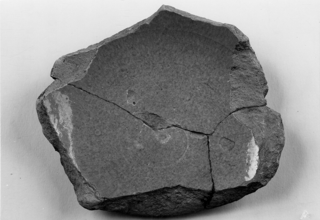 ciotola, frammento - bottega piemontese (secc. XV/ XVIII)