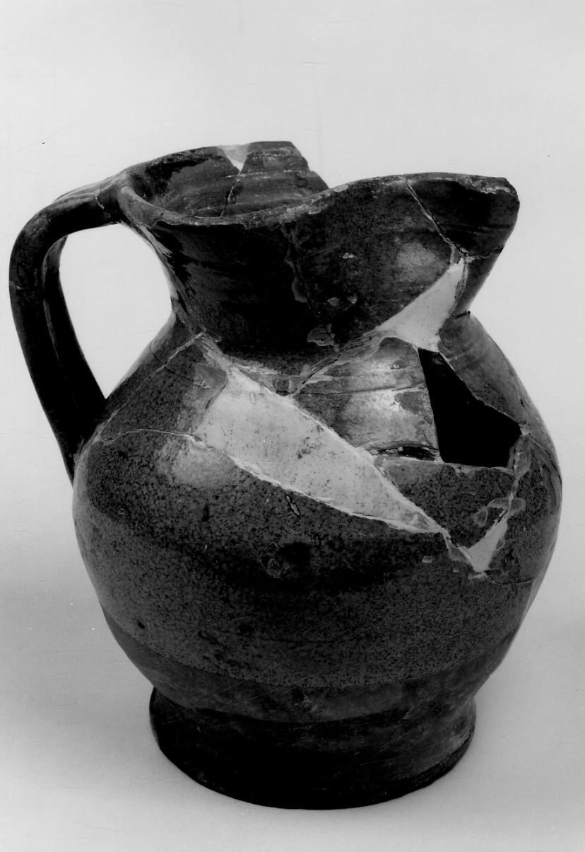 boccale, opera isolata - bottega piemontese (secc. XV/ XVIII)