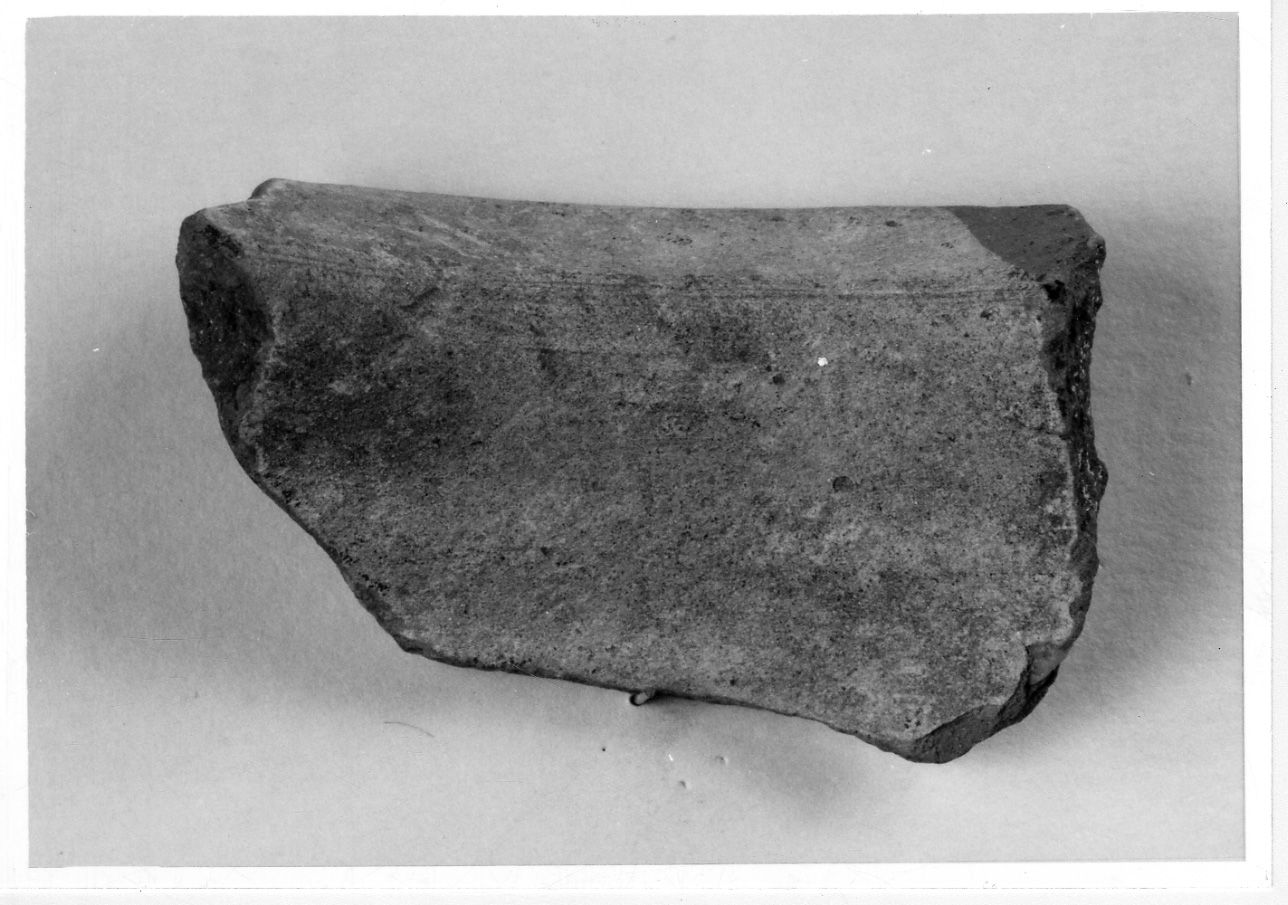 olla, frammento - bottega piemontese (secc. XV/ XVII)