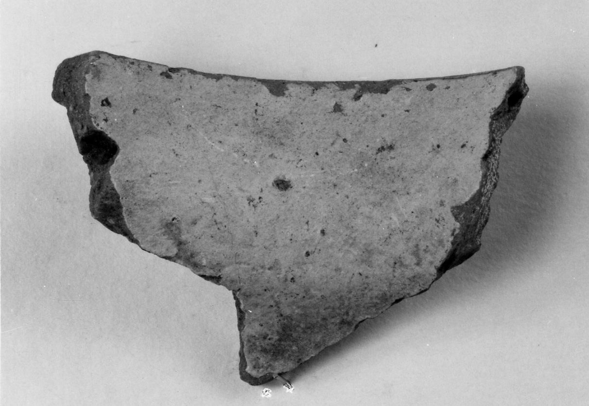 olla, frammento - bottega piemontese (secc. XV/ XVII)