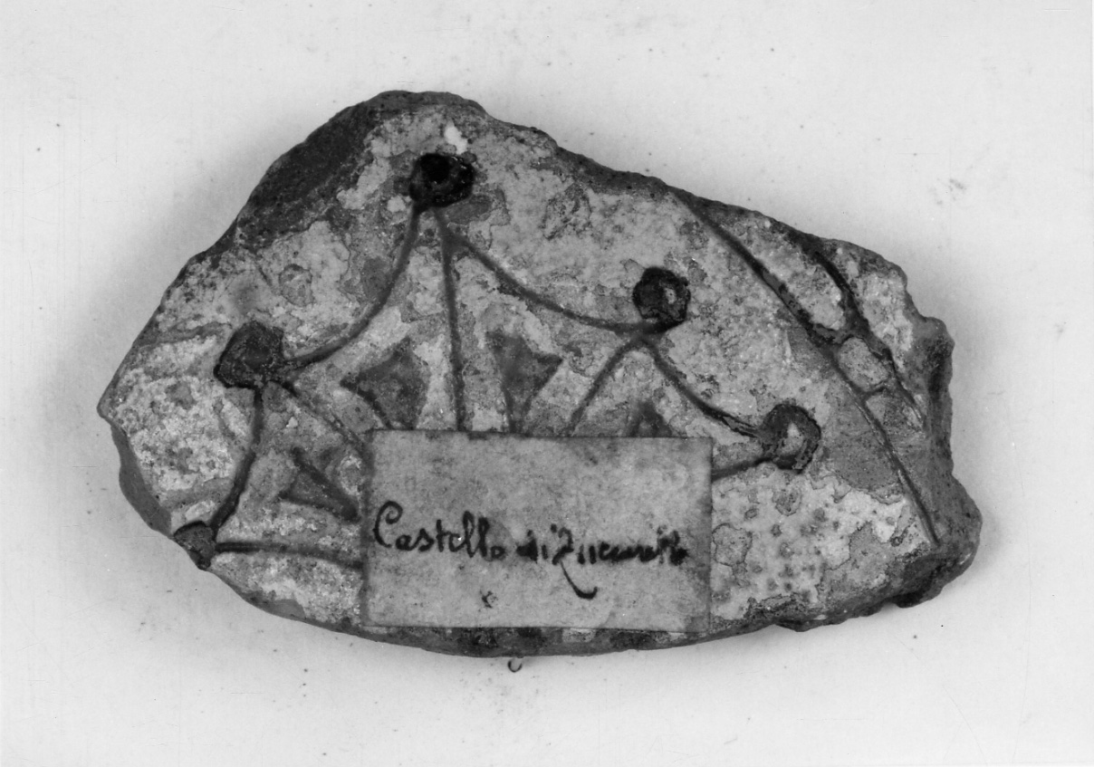 boccale, frammento - bottega ligure (secc. XV/ XVI)