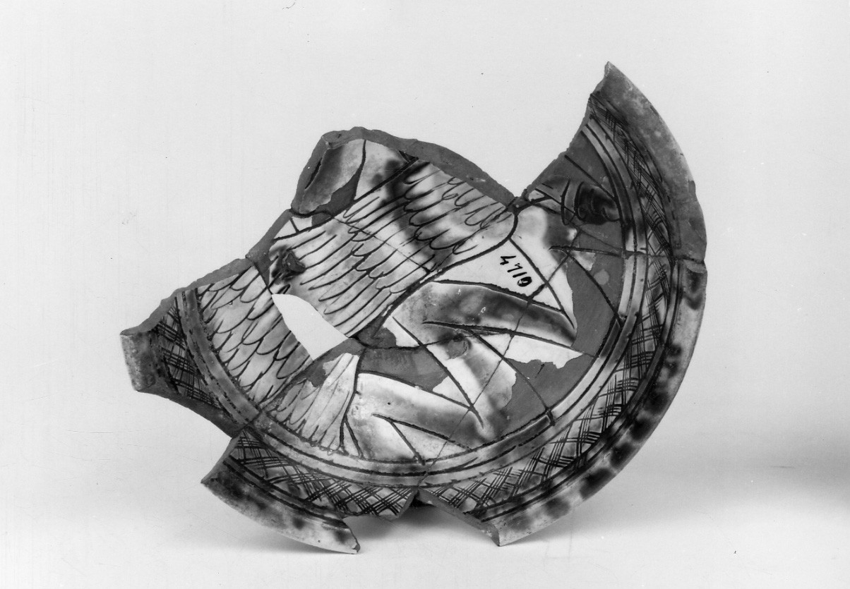 bacino, frammento - bottega piemontese (secc. XV/ XVI)