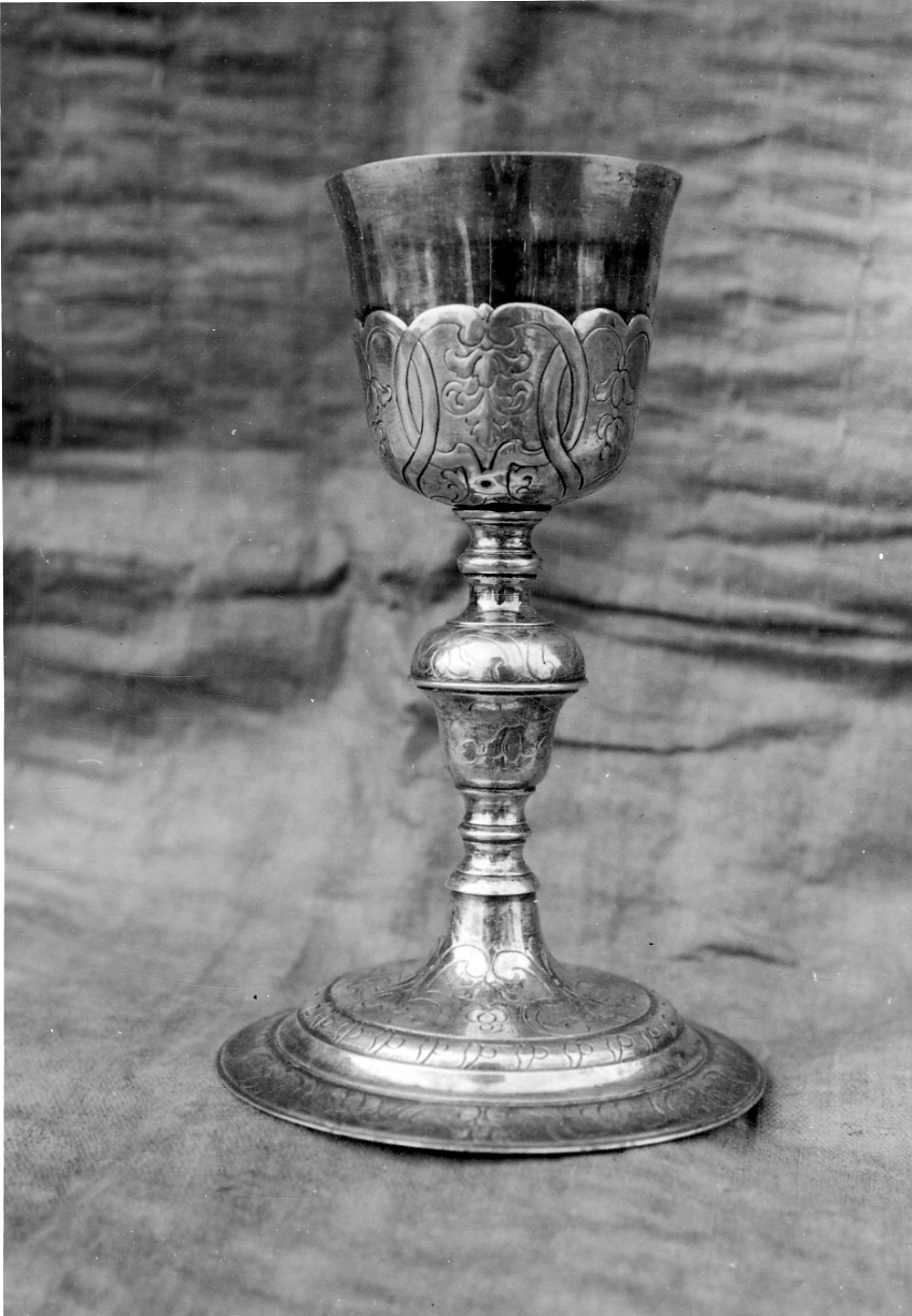 calice, opera isolata - bottega piemontese (seconda metà sec. XVII)