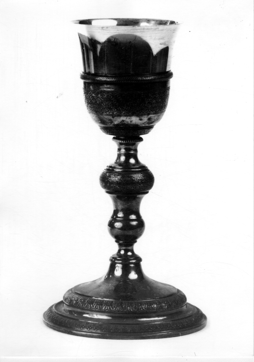 calice, opera isolata - bottega piemontese (ultimo quarto sec. XIX)