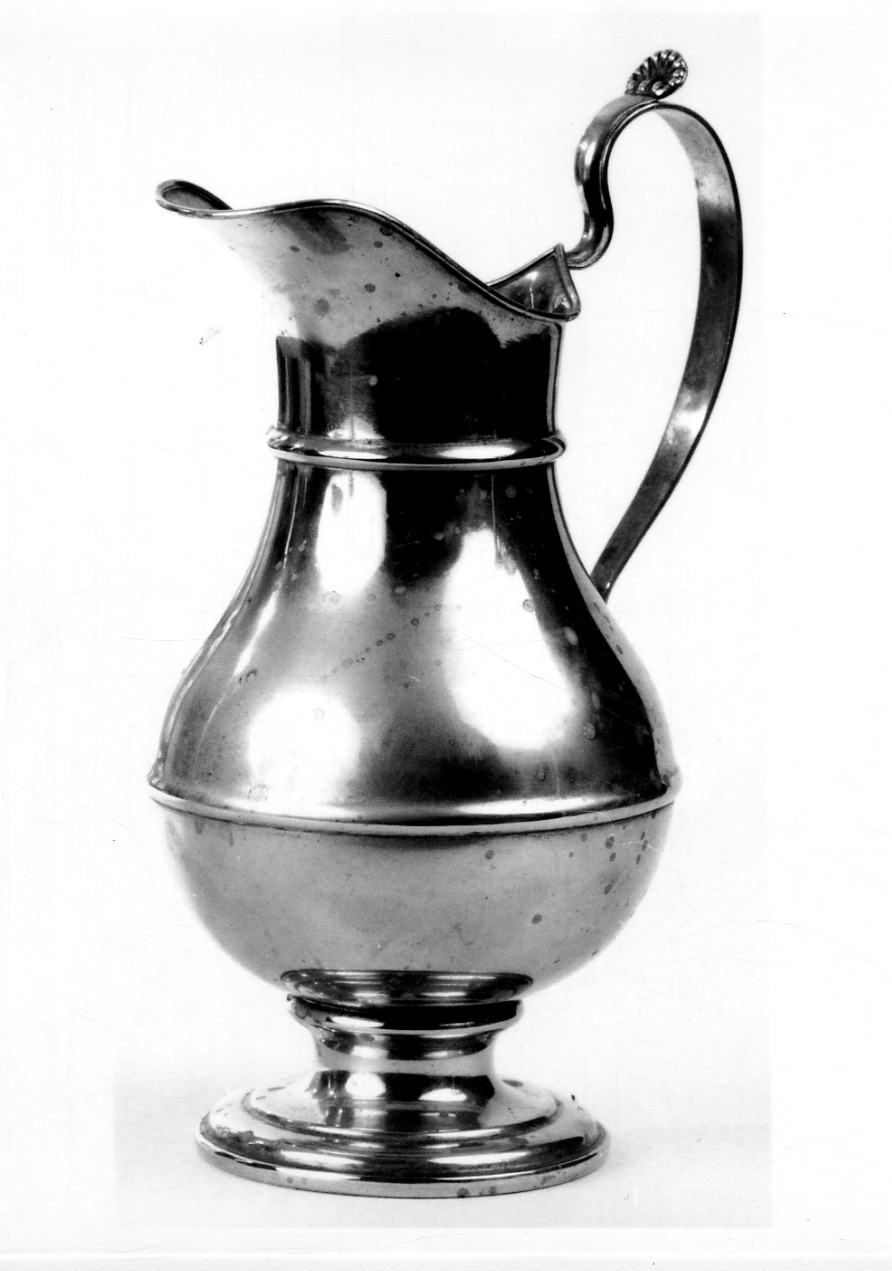 brocca, opera isolata - bottega piemontese (primo quarto sec. XX)