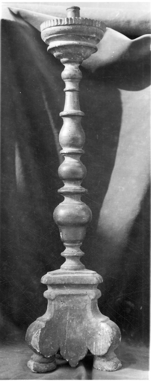 candeliere, serie - bottega piemontese (sec. XVII)