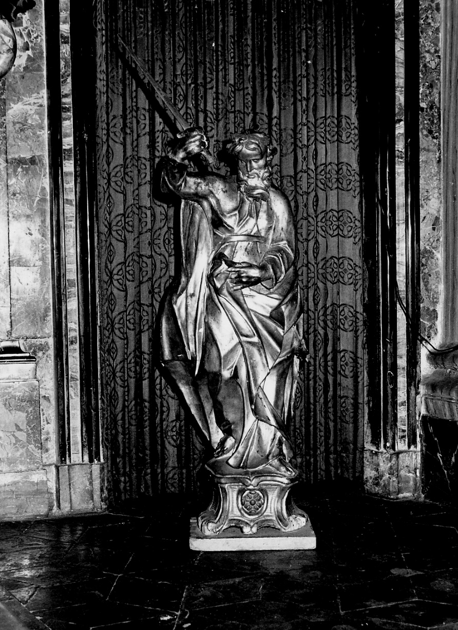 San Paolo (statua, opera isolata) - ambito piemontese (metà sec. XVIII)