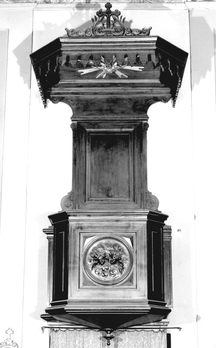 pulpito, opera isolata - ambito piemontese (primo quarto sec. XVIII)