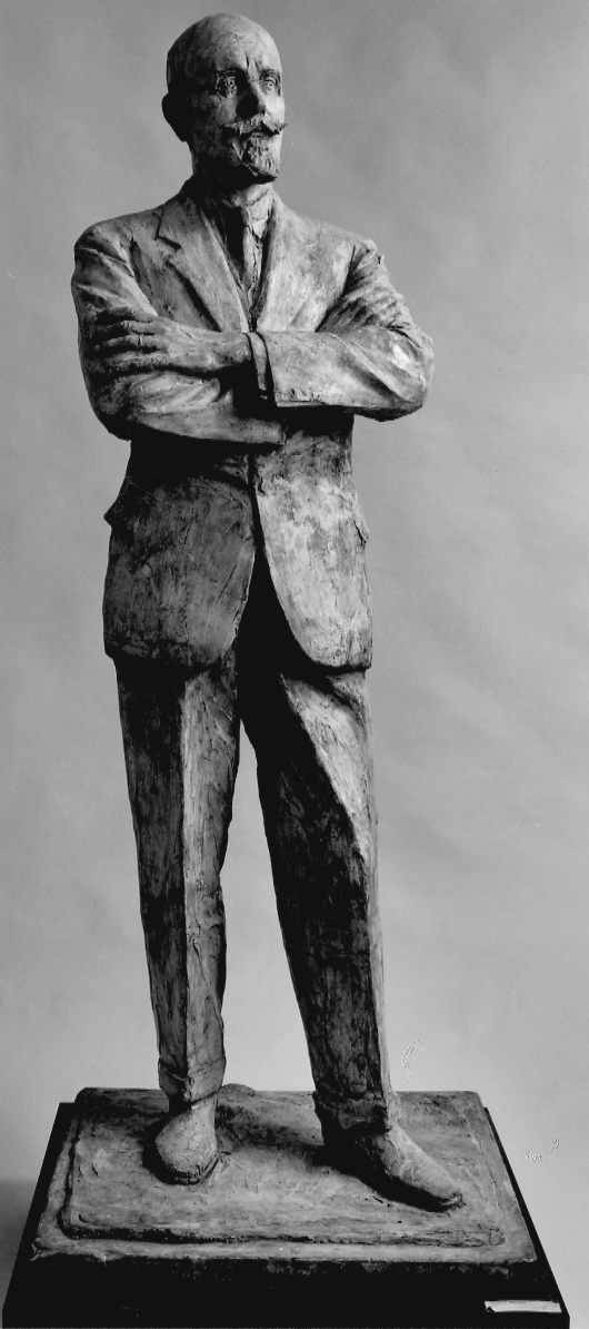 ritratto di Elenterio Venizelos (scultura, opera isolata) di Troubetzkoy Paolo (prima metà sec. XX)