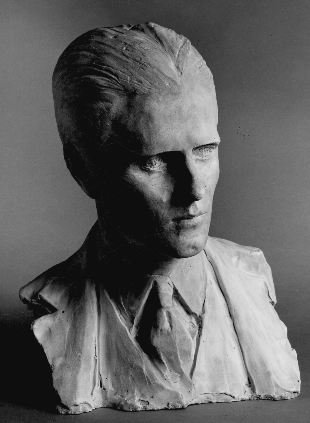 busto maschile (scultura, opera isolata) di Troubetzkoy Paolo (secondo quarto sec. XX)
