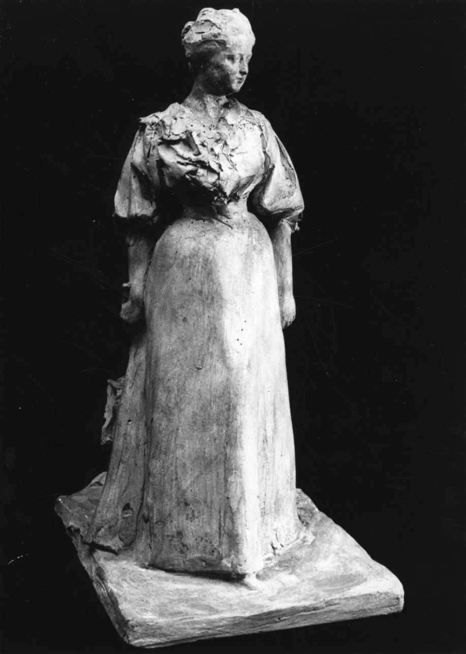 ritratto della Signora Vouwiller (scultura, opera isolata) di Troubetzkoy Paolo (ultimo quarto sec. XIX)