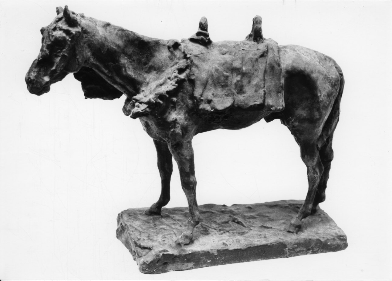 cavallo (scultura, opera isolata) di Troubetzkoy Paolo (fine sec. XIX)