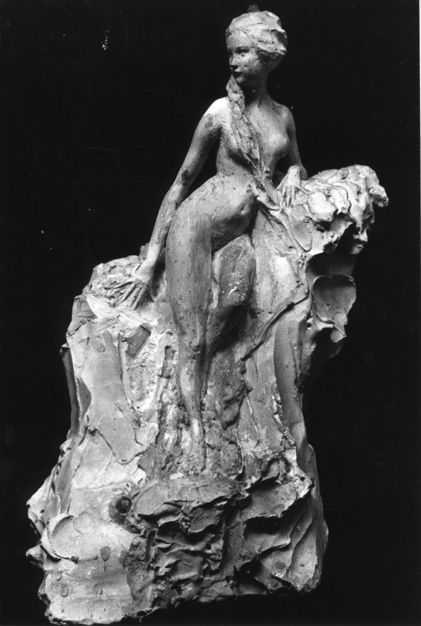 ritratto di Elin Troubetzkoj (scultura, opera isolata) di Troubetzkoy Paolo (inizio sec. XX)