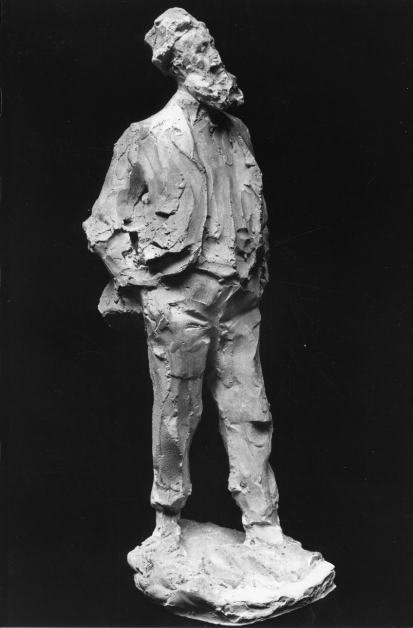ritratto d'uomo (scultura, opera isolata) di Troubetzkoy Paolo (ultimo quarto sec. XIX)
