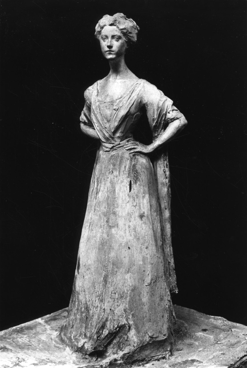 ritratto della Signorina Besnard (scultura, opera isolata) di Troubetzkoy Paolo (primo quarto sec. XX)