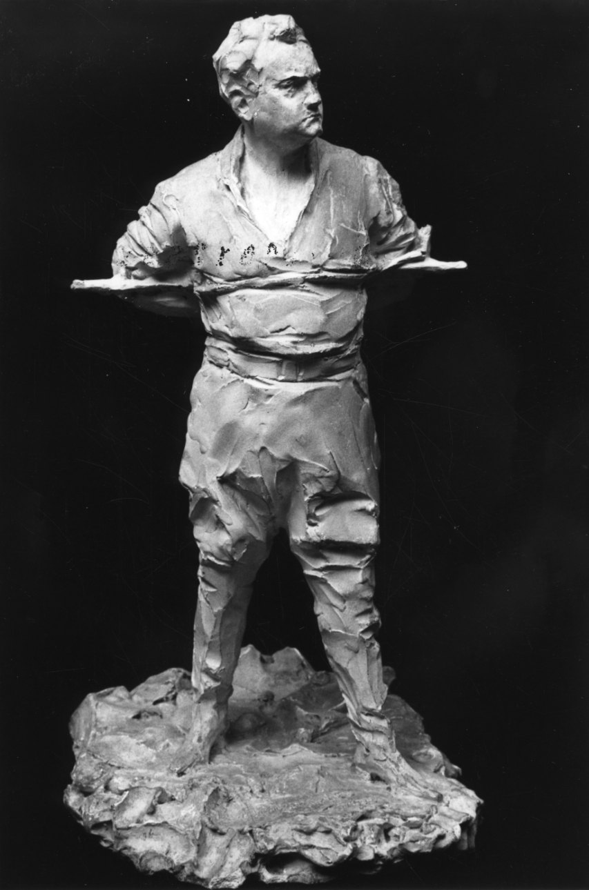 ritratto di Enrico Caruso (scultura, opera isolata) di Troubetzkoy Paolo (primo quarto sec. XX)