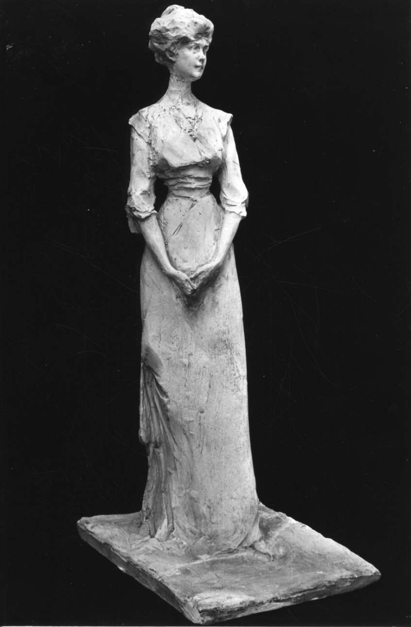 ritratto della moglie di Willianm K. Vanderbilt (scultura, opera isolata) di Troubetzkoy Paolo (primo quarto sec. XX)