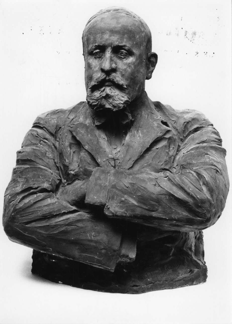 busto maschile (scultura, opera isolata) di Troubetzkoy Paolo (secondo quarto sec. XX)