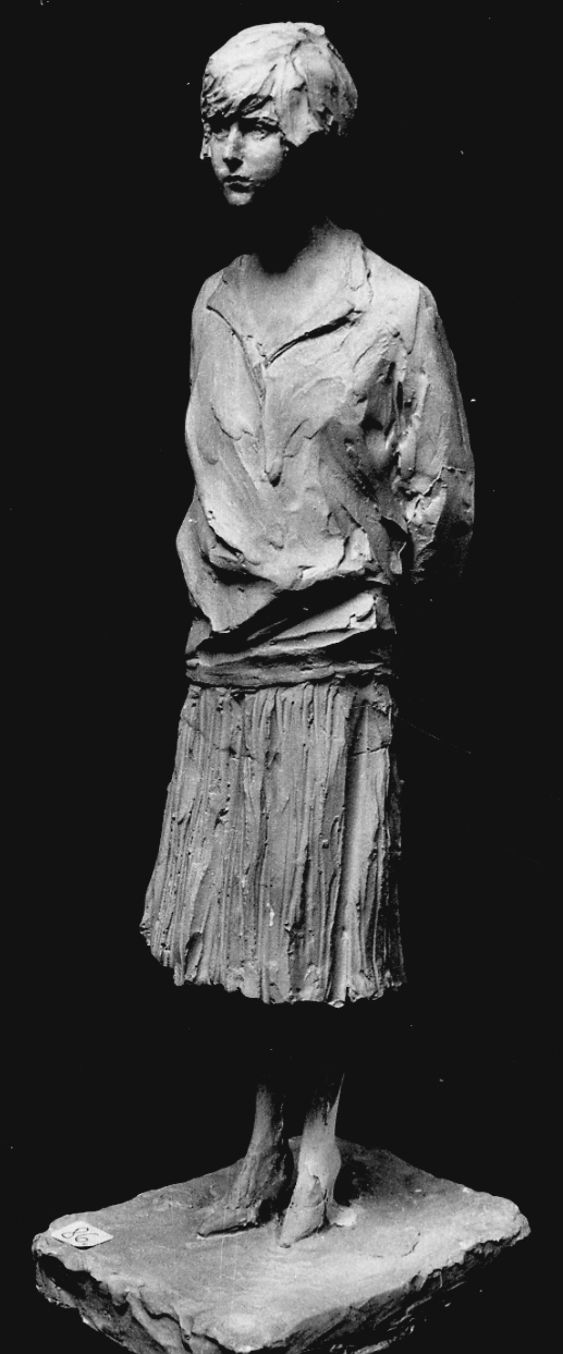 figura femminile (scultura, opera isolata) di Troubetzkoy Paolo (secondo quarto sec. XX)