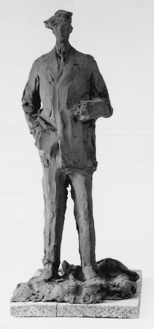 figura maschile (scultura, opera isolata) di Troubetzkoy Paolo (primo quarto sec. XX)