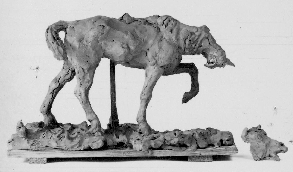 cavallo (scultura, opera isolata) di Troubetzkoy Paolo (secc. XIX/ XX)