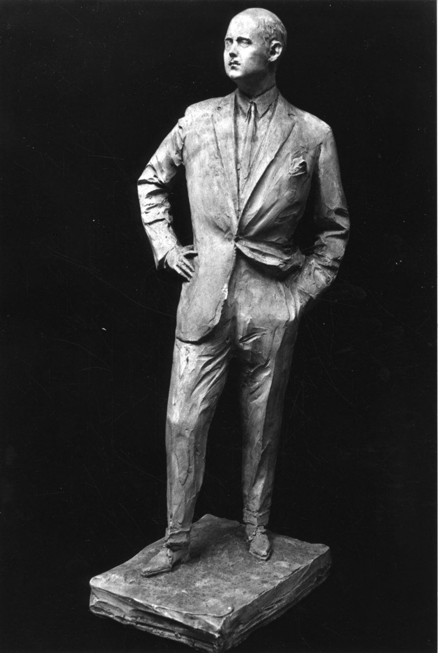 ritratto di Cristoforo Principe di Grecia (scultura, opera isolata) di Troubetzkoy Paolo (primo quarto sec. XX)