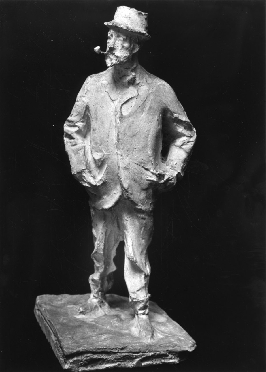 ritratto d'uomo (scultura, opera isolata) di Troubetzkoy Paolo (fine sec. XIX)