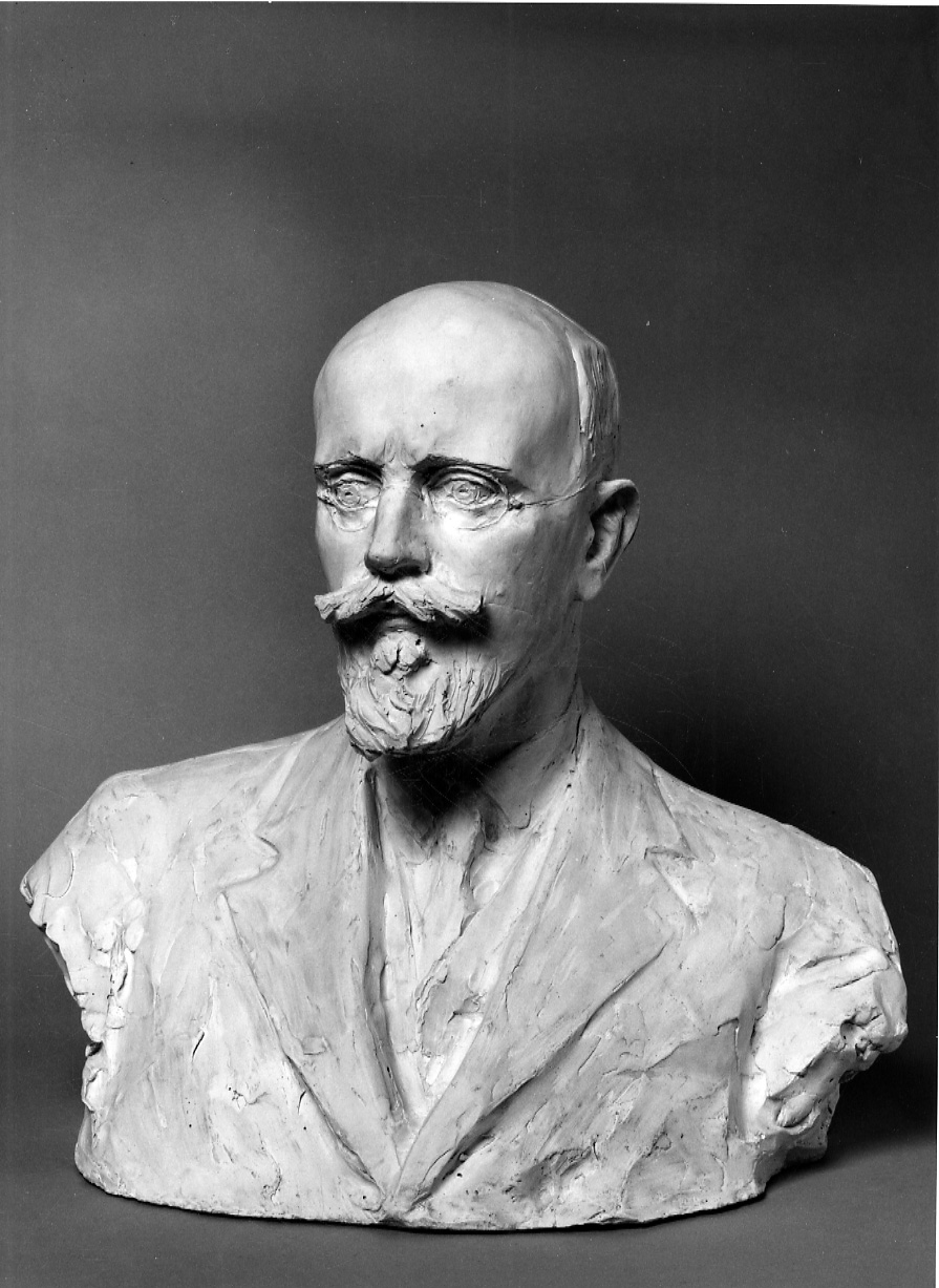 busto di uomo (scultura, opera isolata) di Troubetzkoy Paolo (secc. XIX/ XX)