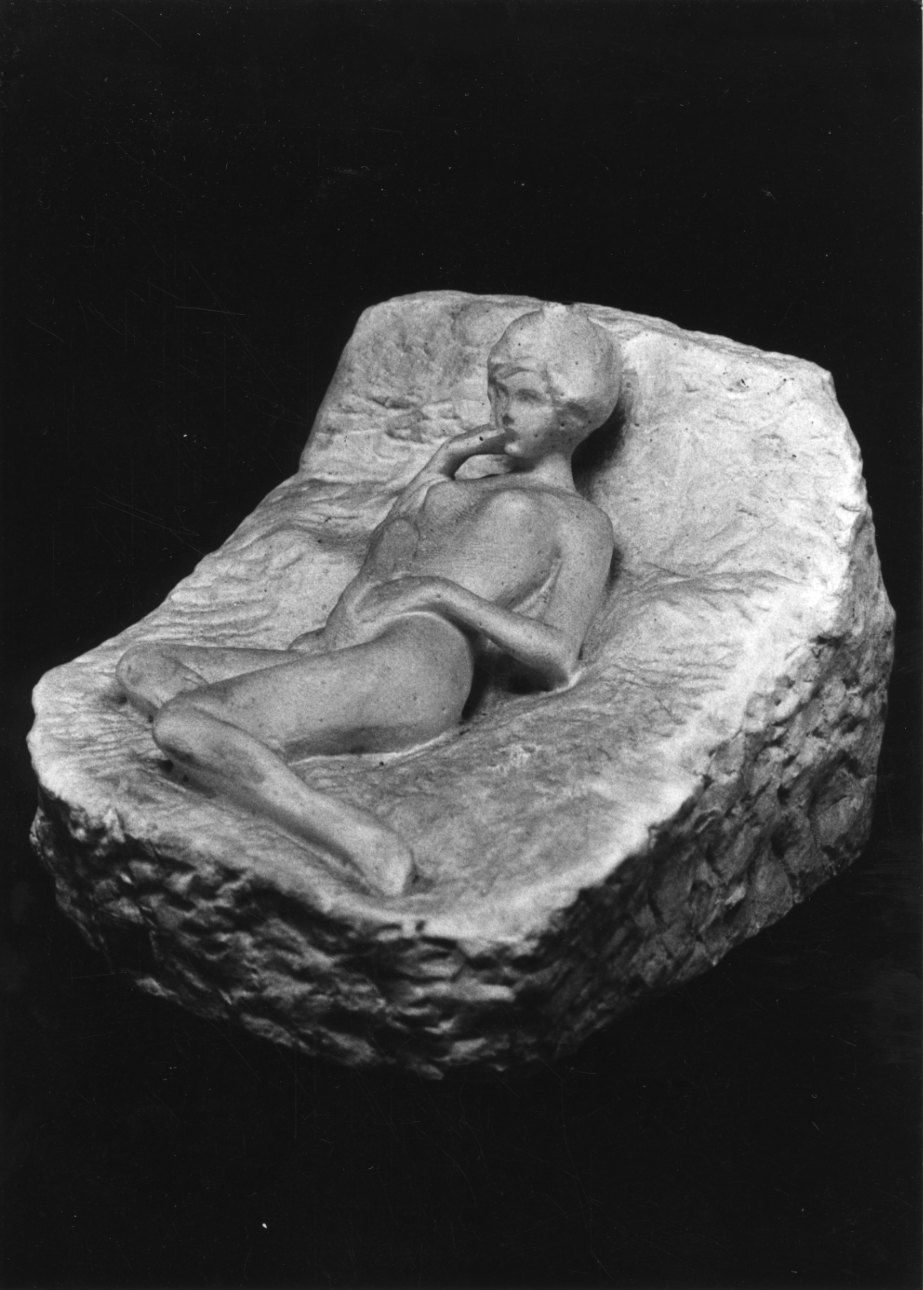 figura femminile nuda (scultura, opera isolata) di Troubetzkoy Paolo (primo quarto sec. XX)