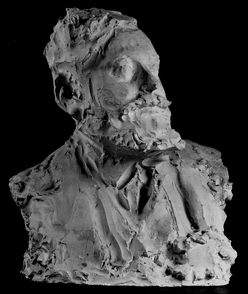 ritratto del Barone Henry de Rothschild (scultura, opera isolata) di Troubetzkoy Paolo (primo quarto sec. XX)