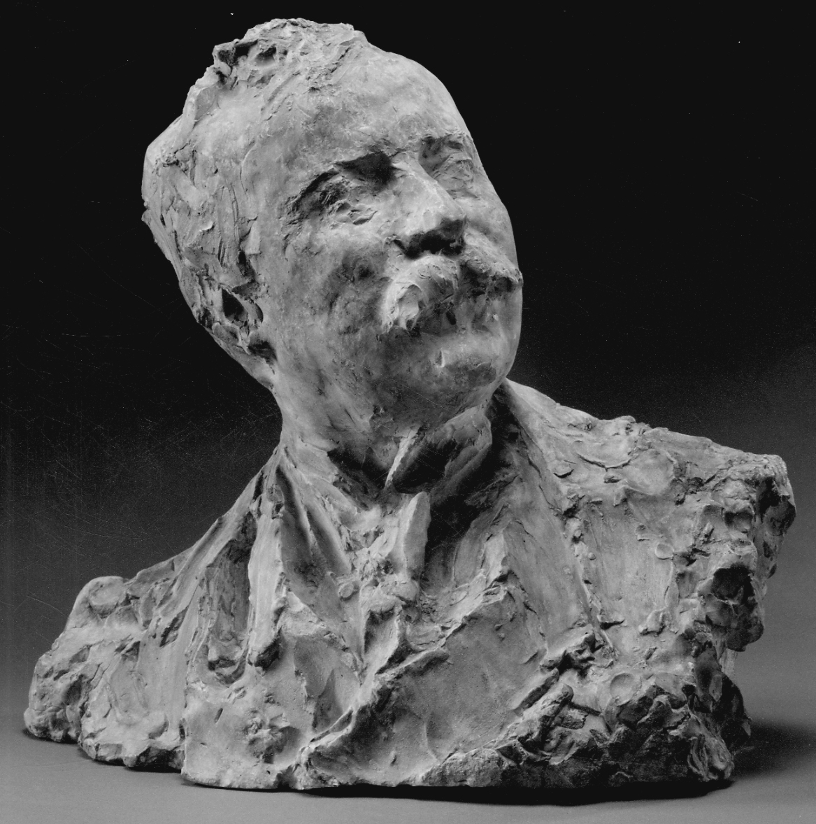 busto di uomo (scultura, opera isolata) di Troubetzkoy Paolo (ultimo quarto sec. XIX)