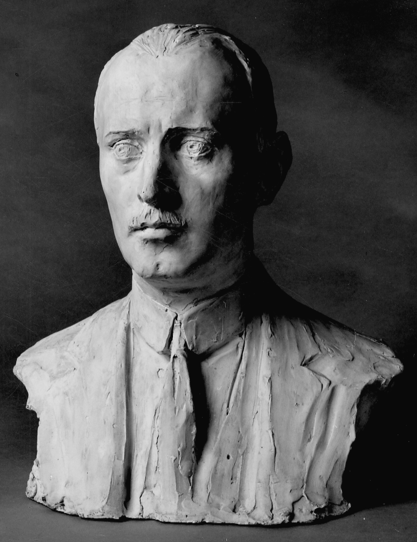 busto di uomo (scultura, opera isolata) di Troubetzkoy Paolo (secondo quarto sec. XX)