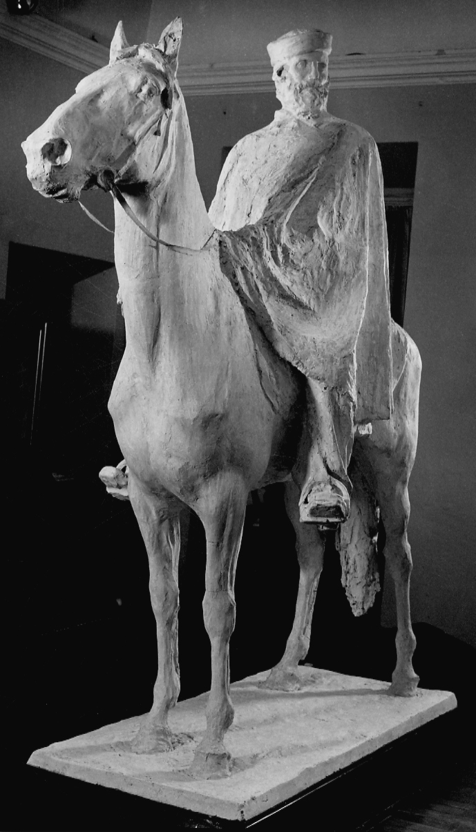 Giuseppe Garibaldi a cavallo (scultura, opera isolata) di Troubetzkoy Paolo (ultimo quarto sec. XIX)